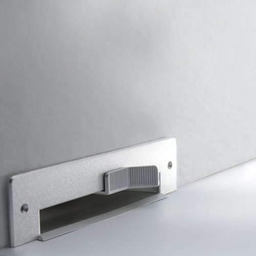 Kehrleistensteckdosenset silber