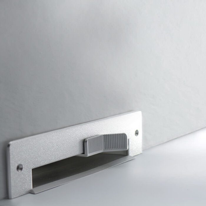 Kehrleistensteckdosenset silber