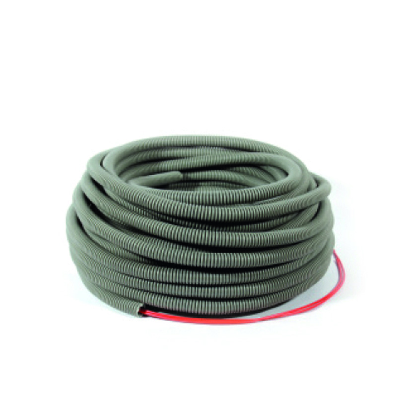Steuerkabel mit Schutzrohr 50 m  2x1 mm²